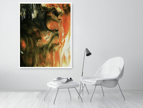 BLAZING FIRES #7 (Limited Edition Print)