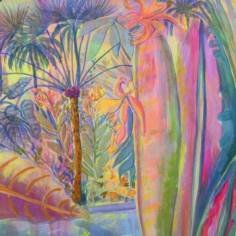 Iridescent Skies = Languid Poolside