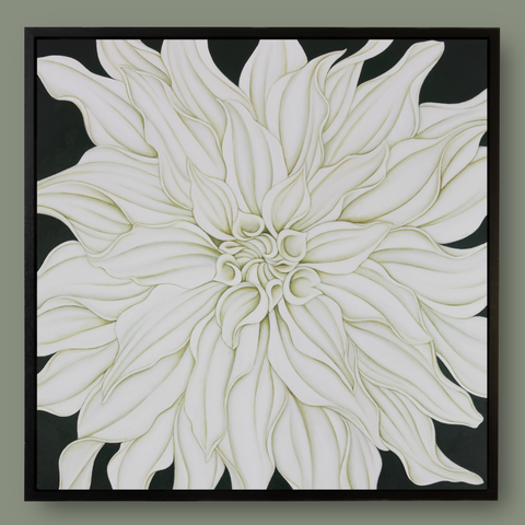 Cafe au Lait Dahlia (on Vert de Gris)