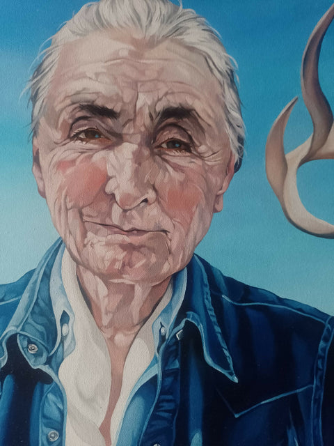 Georgia in her desert