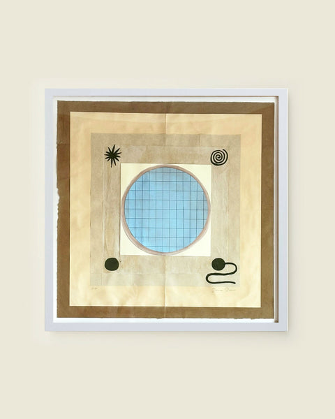 Perfect-Circle-minimalist-art-white-frame