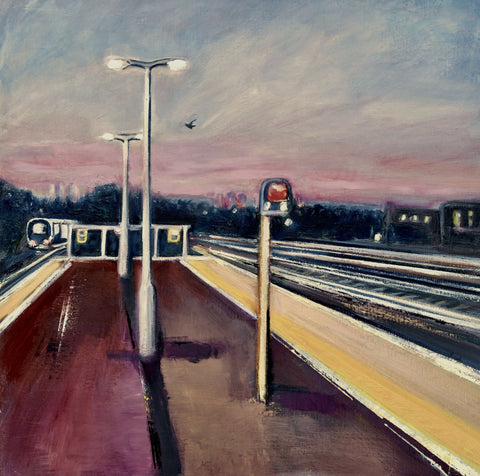 Platform 6, Clapham Common Station