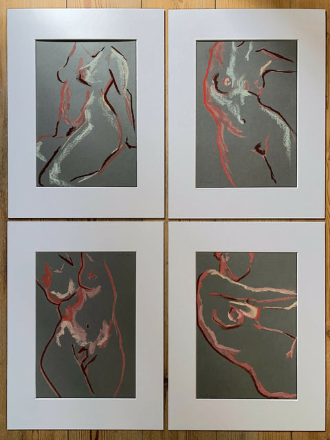 Silhouette in Pastel III