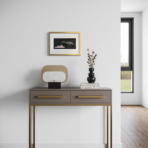 The Girl and the Heron, Print