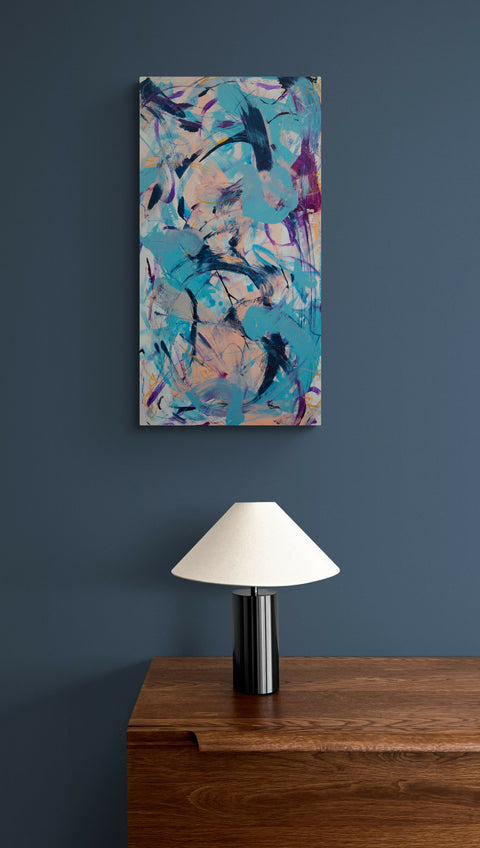 Apex- fatima mian - artist - abstract painting - painter - london artist - buy art - art for sale - bame artist - affordable art