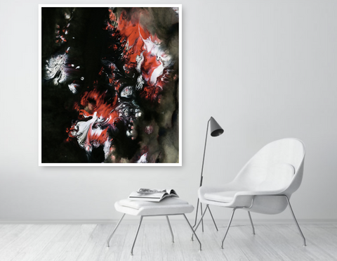 BLAZING FIRES #6 (Limited Edition Print)