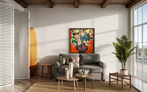 Passion in Full Bloom interior lounge