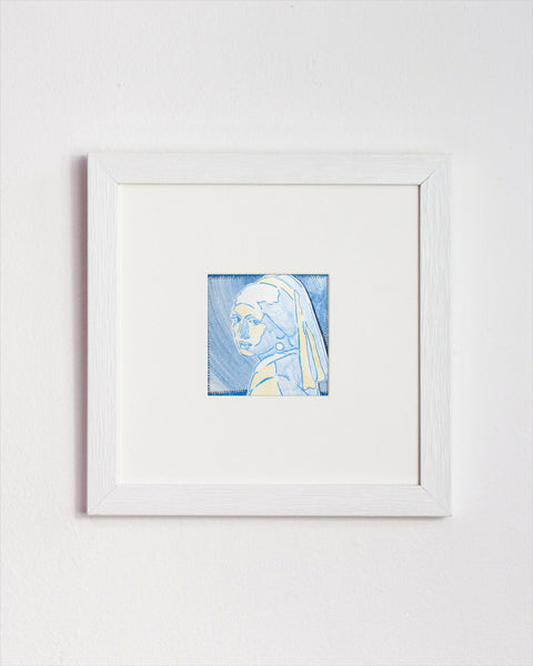 Pearl Earring - Framed