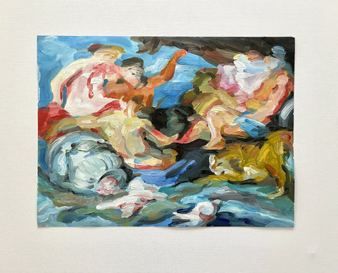 Rivers study. After Rubens