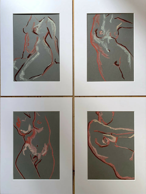 Silhouette in Pastel VII