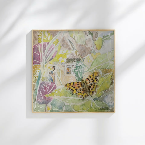 Comma Butterfly
