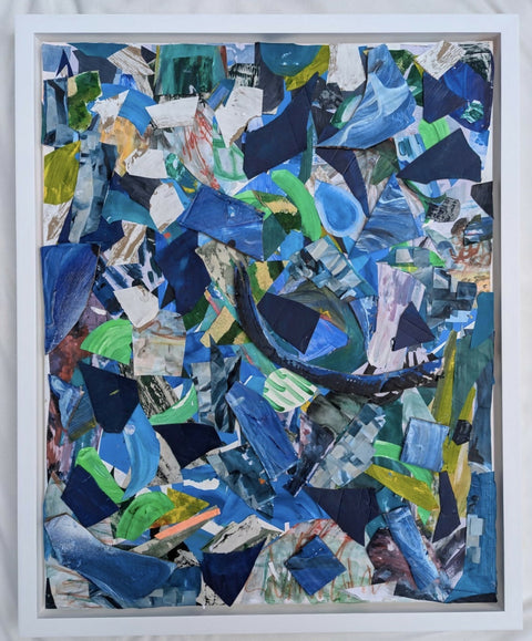 Conciousness of Water with White frame