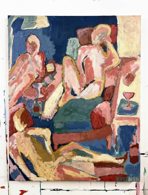 Sitting with the night before, 2026