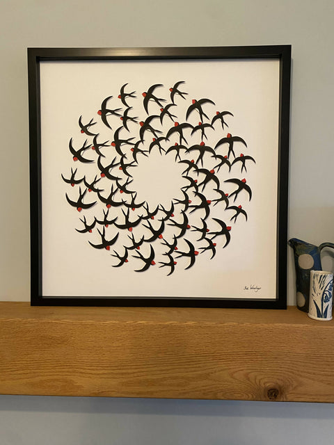 Paper Swallows - Large Sprial