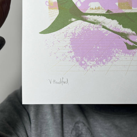 Fancy A Dip (Mini Gold Purple Green)