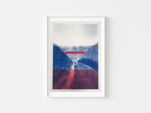 Britwell Hill: Blue with Red Spacer