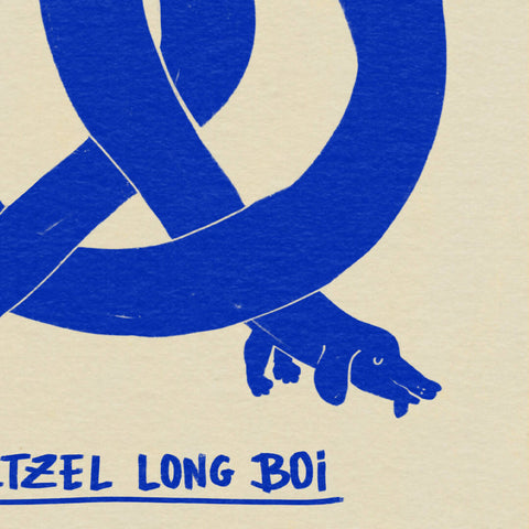 Sausage Dog Giclée Art Print