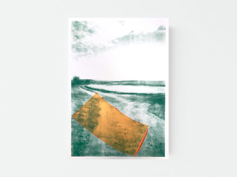 Green Gallops Merging with Burnt Orange