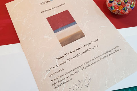 Margate Sunset - Below The Waterline